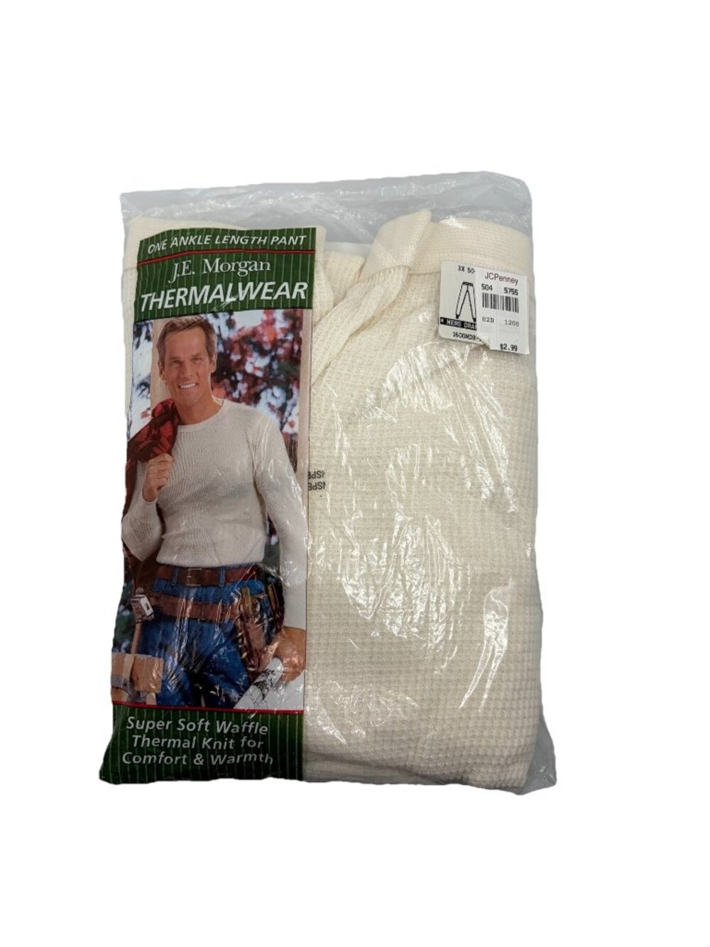 J.E. Morgan Thermalwear Vintage Men's XL Pants Long John Underwear 90's NWT